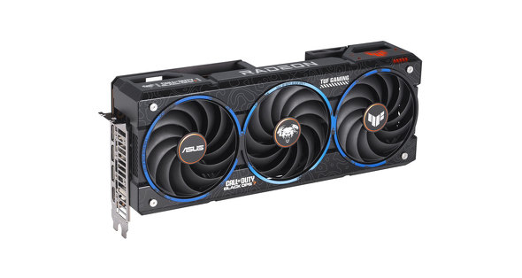 �uTUF Gaming Radeon RX 9070 XT COD BO7 Special Edition�v�̐��i�摜