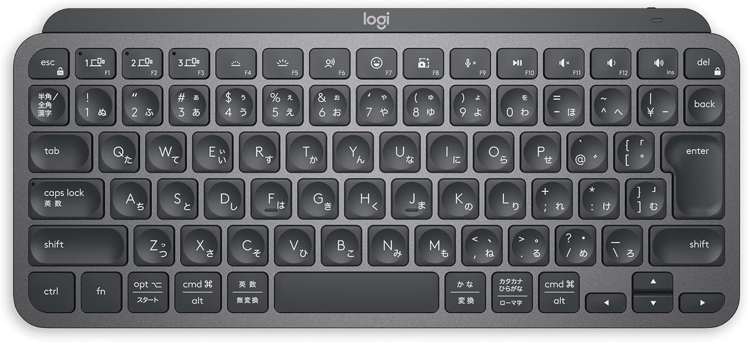 薄型の高品質コンパクトキーボード「ロジクール MX KEYS mini」が1.3万