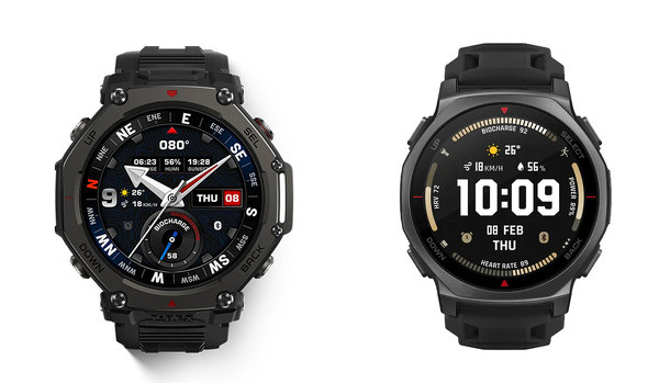 Amazfit T-Rex 3 Pro �X�}�[�g�E�H�b�` ���S�� ��� �^�t�l�X ������ �`�^������
