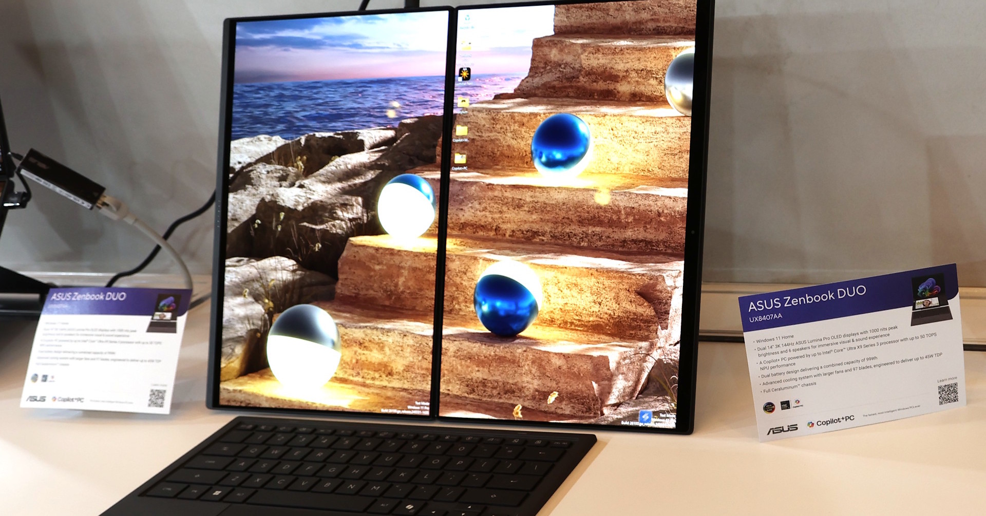 ASUS 大画面 ディスプレイ 本体 2026年のASUSは「大きな2画面ノートPC」推し!? 進化したZenbook／ROG