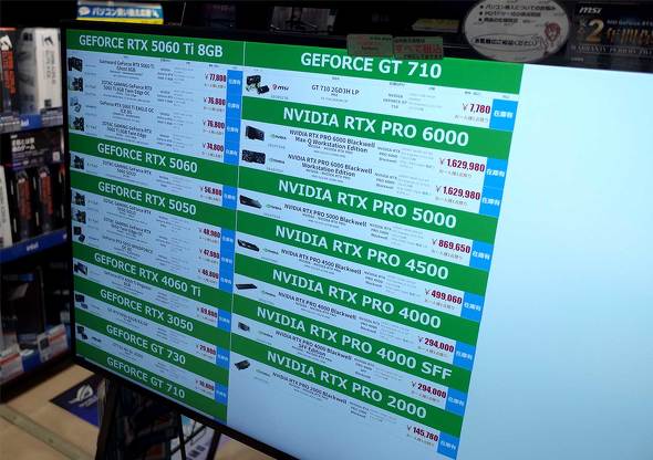 �p�\�R��SHOP�A�[�N��GeForce���i�\�B�������ɎB�e