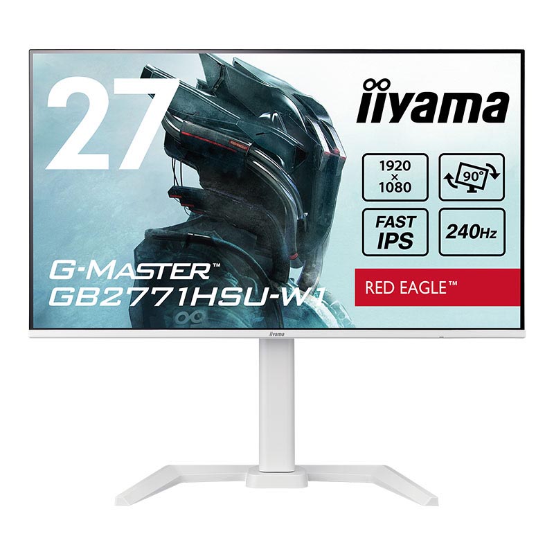 iiyama、27型フルHDゲーミング液晶ディスプレイにホワイトモデルを追加