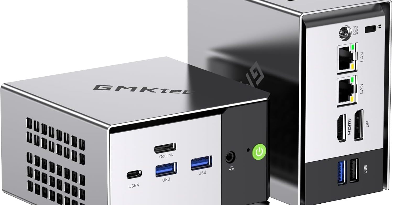 OCulinkポート搭載のミニPC「GMKtec NucBox M8」がセールで4万9998円に