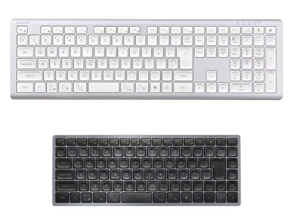 �uPrecisionist USB����/Bluetooth���^�t���L�[�{�[�h TK-PN10FMPWH�v�ƁuTK-PN1075MPABK�v