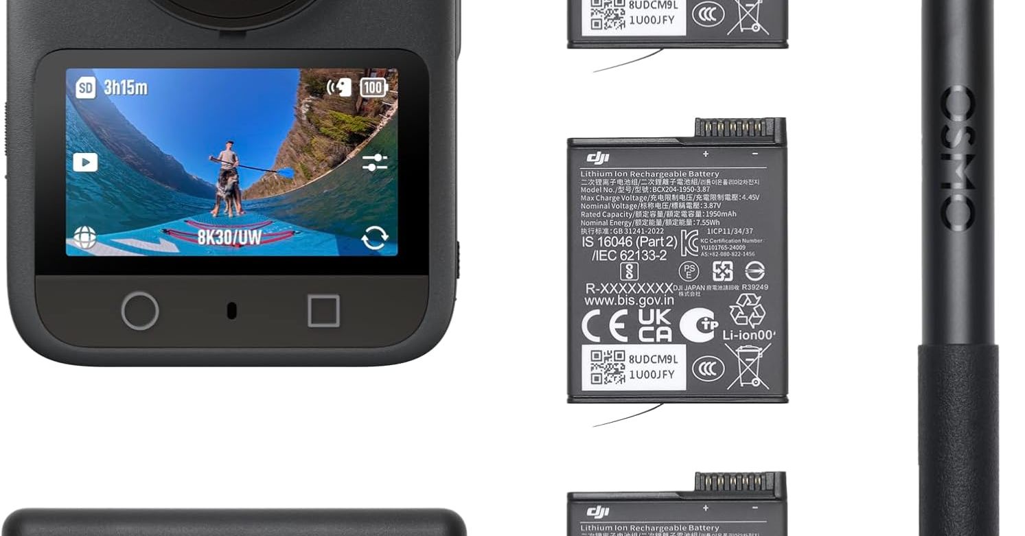 スキーやサイクリングの迫力ある映像を8Kで残せる「DJI Osmo 360 