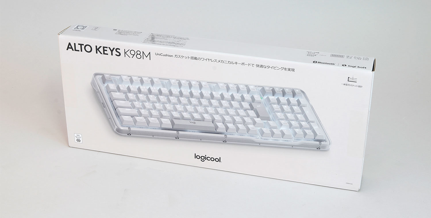 もはやASMR？ ロジクールのエモーショナルキーボード「K98M」は