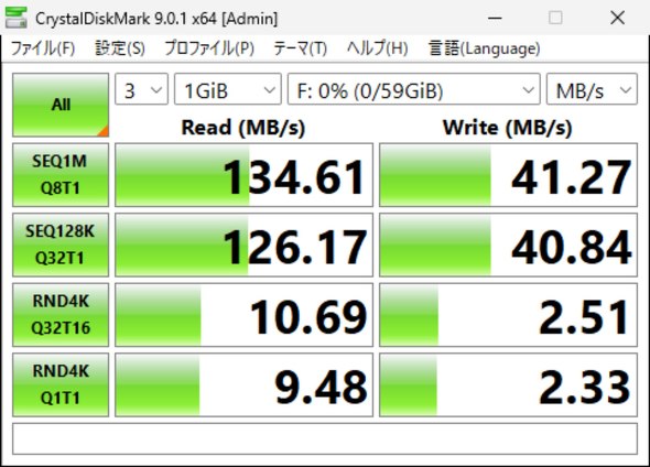 CrystalDiskMark9.0.1�̌���