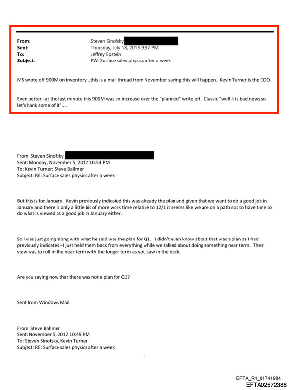 �V�m�t�X�L�[���́A2013�N7���ɃG�v�X�^�C������2012�N11�������̊����Ј��Ƃ̃��[���̂����̓��e��]�����Ă���