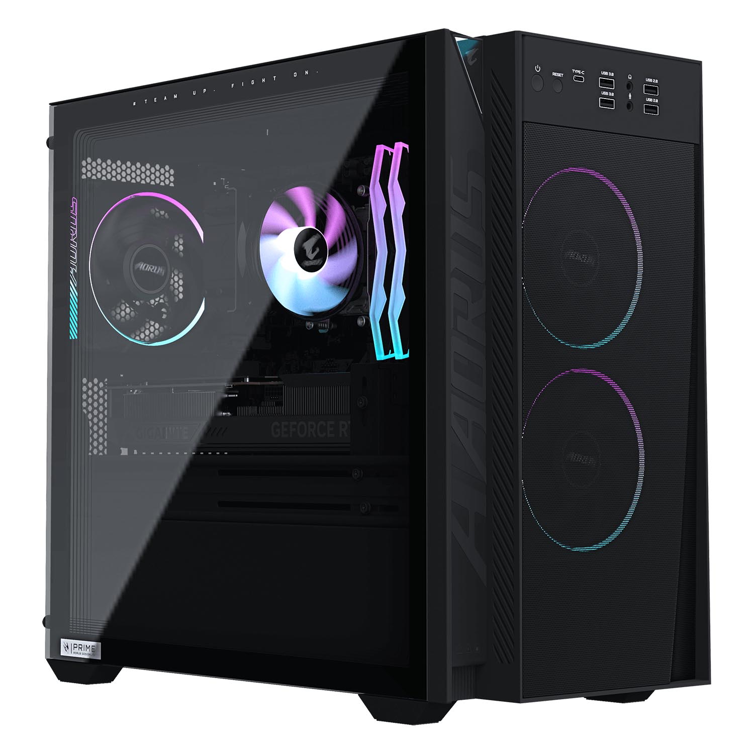 GIGABYTE、Ryzen 5／7を搭載したミドルタワー型ゲーミングデスクトップ 
