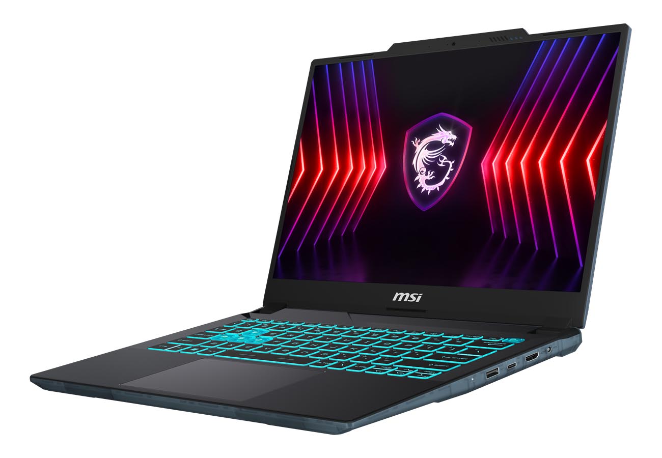 MSI、Core i7搭載14型ゲーミングノート「Cyborg 14 A13V」にRTX 4050を