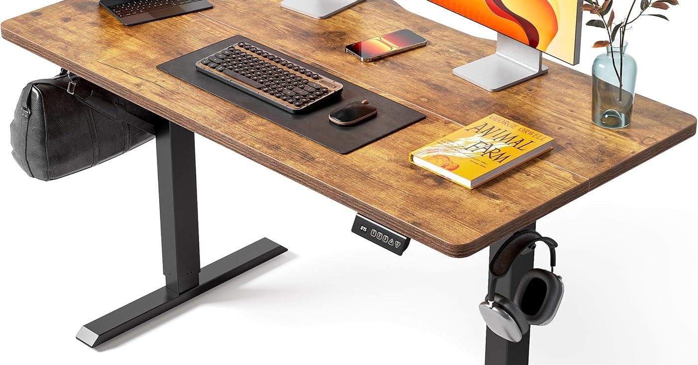 3つの高さ設定を記憶できる天板付き「FEZIBO 昇降デスク」が15％オフの