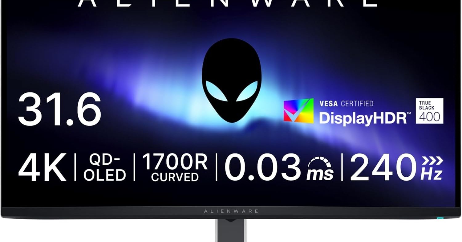 4K有機ELと240Hzで究極の映像美を実現する曲面ディスプレイ「Dell