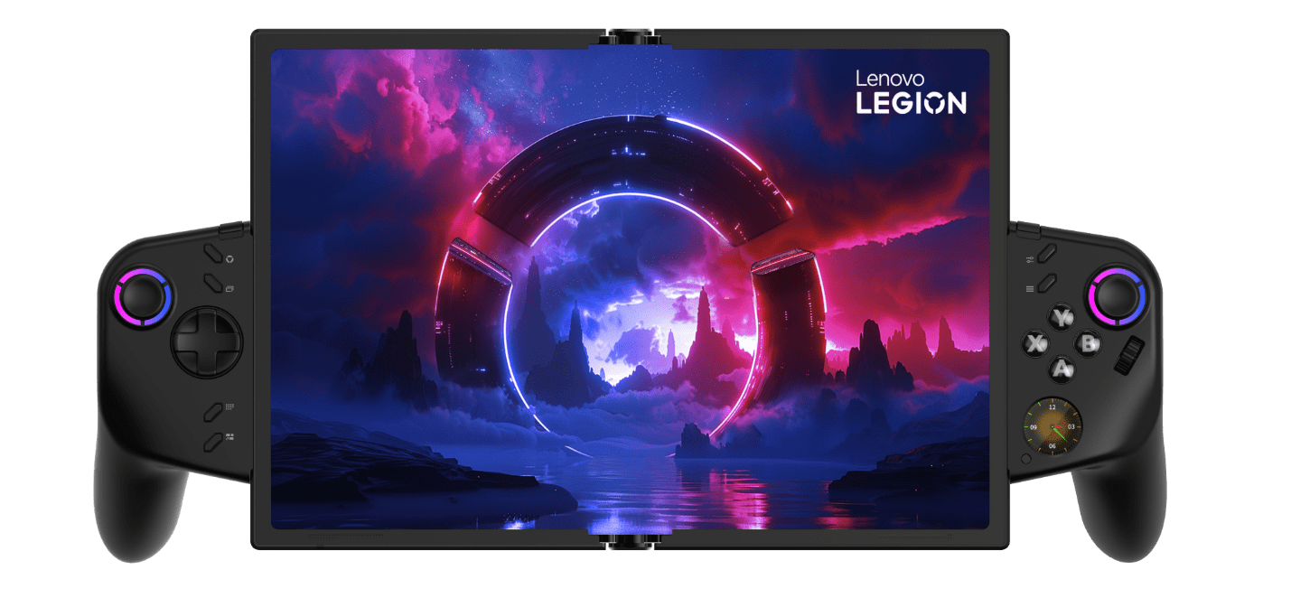 レノボ、自在に変形するポータブルゲーミングPC「Legion Go Fold