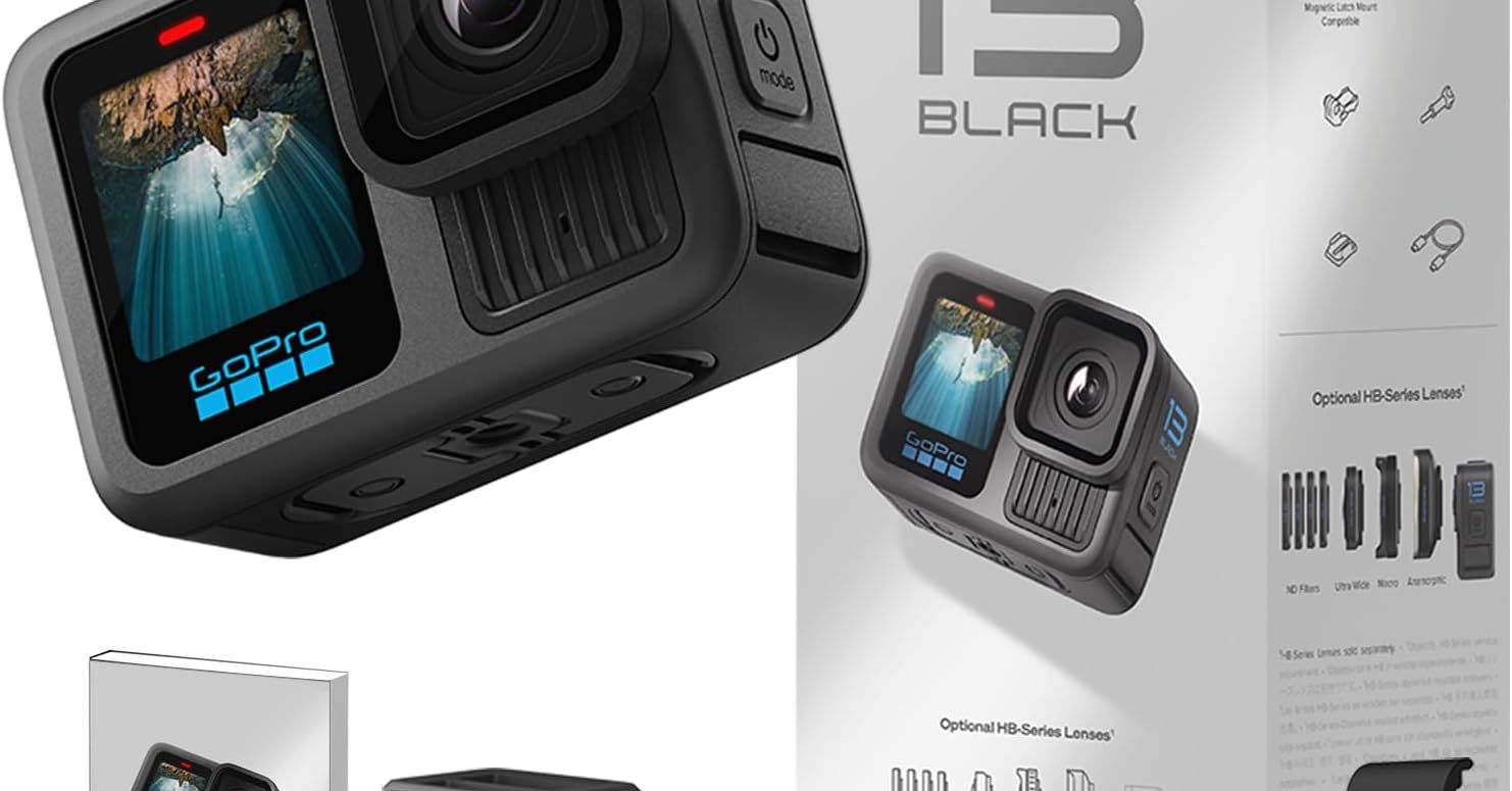 決定的な瞬間を逃さない高画質アクションカム「GoPro HERO13 Black 