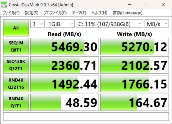 CrystalDiskMark 9.0.1 x64