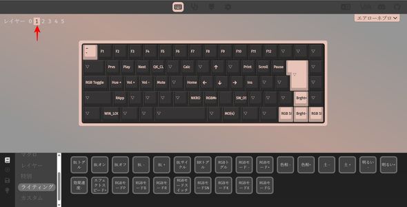 ���C�e�B���O���ʂ̊��蓖��