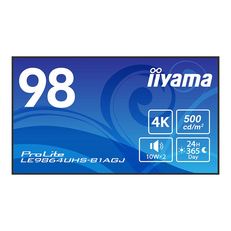 iiyama、サイネージ向けの大型4K液晶ディスプレイ6製品を販売開始 iiyama、サイネージ向けの大型4K液晶ディスプレイ6製品を販売開始