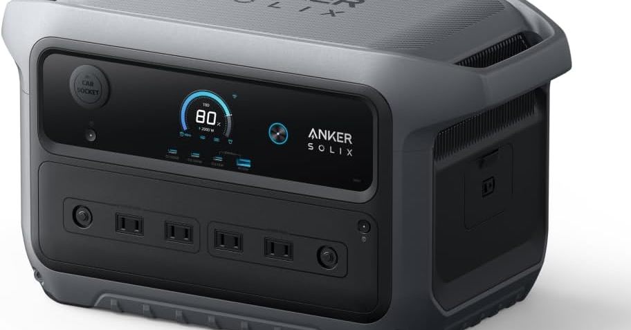 災害時の停電から家族の生活を守るポータブル電源「Anker Solix C2000