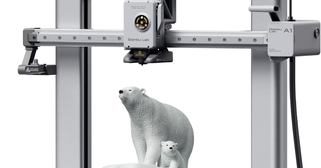 手動の調整が不要で初心者でも使いやすい「Bambu Lab A1 3Dプリンター