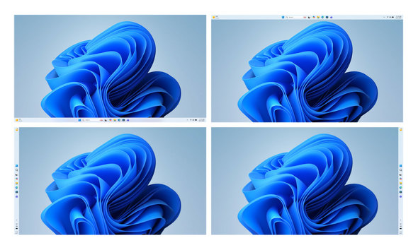 �ʒu�ύX�\�ȃ^�X�N�o�[�̃T���v��