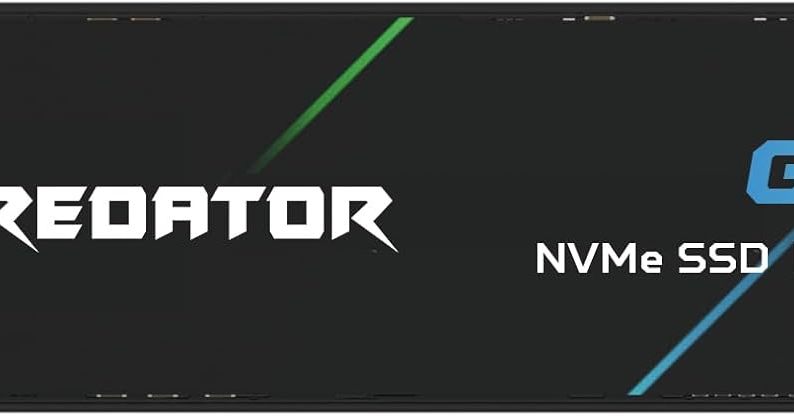 PCやPS5のロード時間を大幅に短縮できるM.2 SSD「Acer Predator GM6