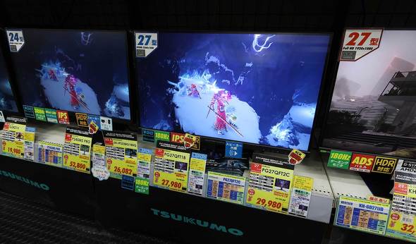 TSUKUMO eX.�ɕ���ASRock��27�C���`�f�B�X�v���C