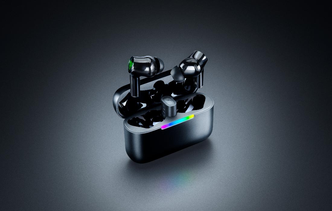 Razer、低遅延2.4GHz接続にも対応したワイヤレスゲーミングイヤフォン