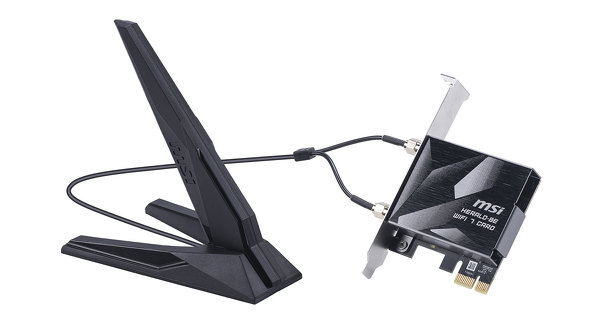 �uHERALD BE9400 WiFi 7 PCIe Card�v�̐��i�摜