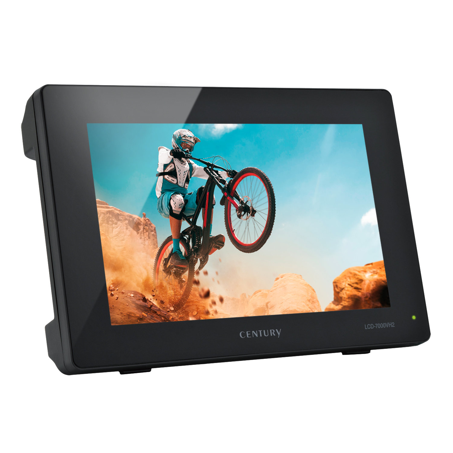 センチュリー、単三形乾電池でも動く7型HDMIモニターを発売 3WAY電源