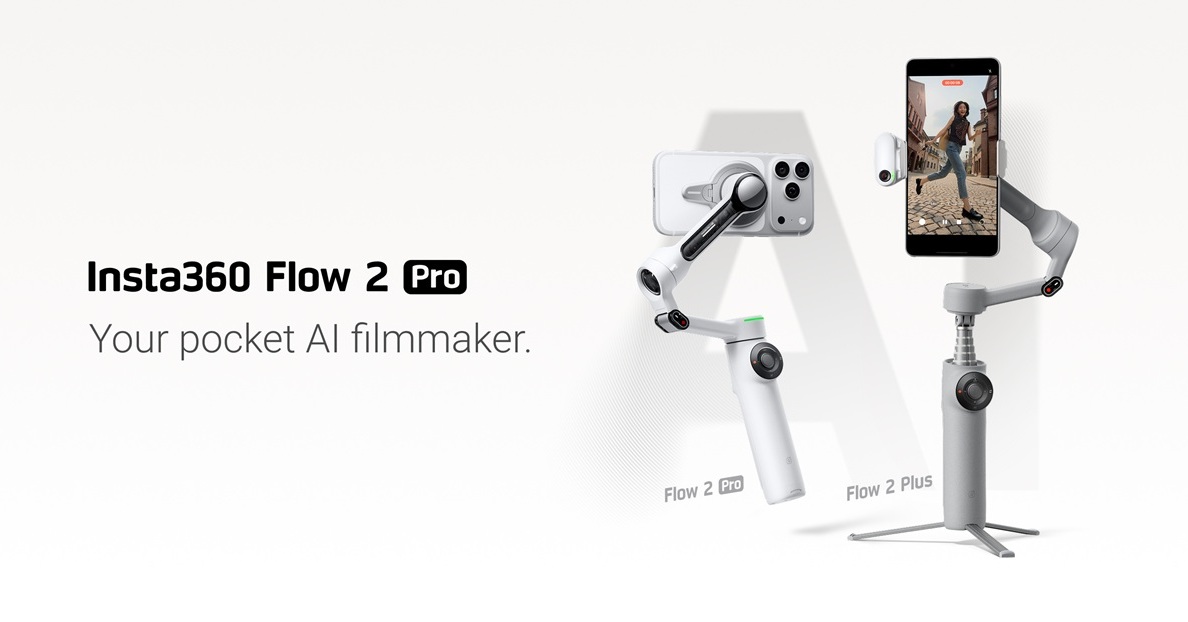 Insta360 Flow 2」シリーズに大型アップデート Androidのレンズ制限