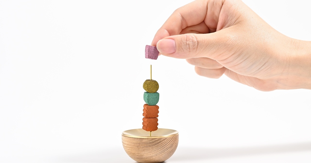 コクヨ、お香を積み上げて時間を“プログラミング”できる？ 香時計