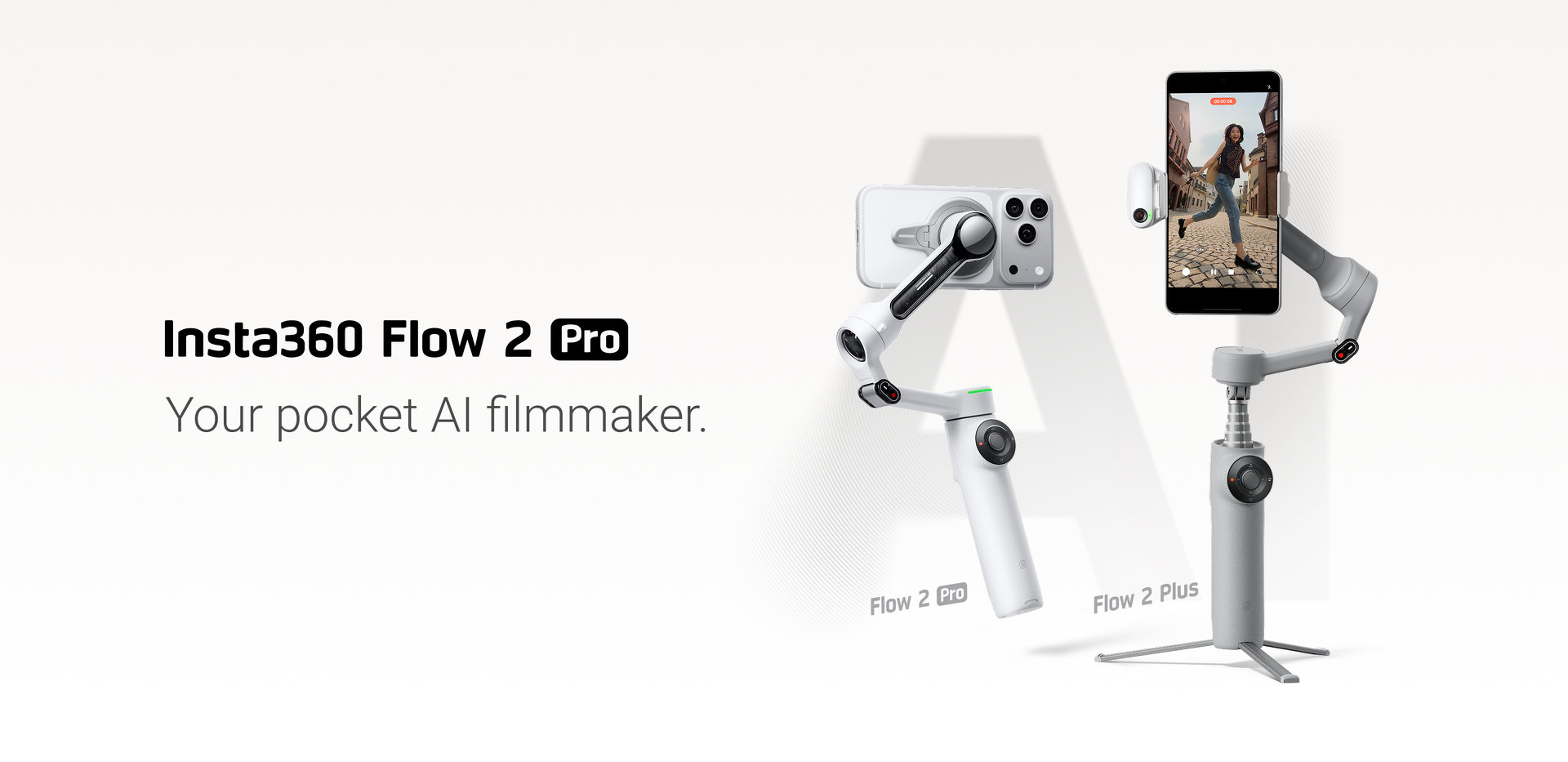 Insta360 Flow 2」シリーズに大型アップデート Androidのレンズ制限
