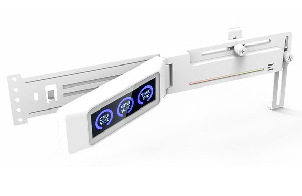 �uZM-VS3 DS�i�z���C�g�j�v�̐��i�摜�B�f�B�X�v���C�����͍ő�45�x�̊p�x�������\��