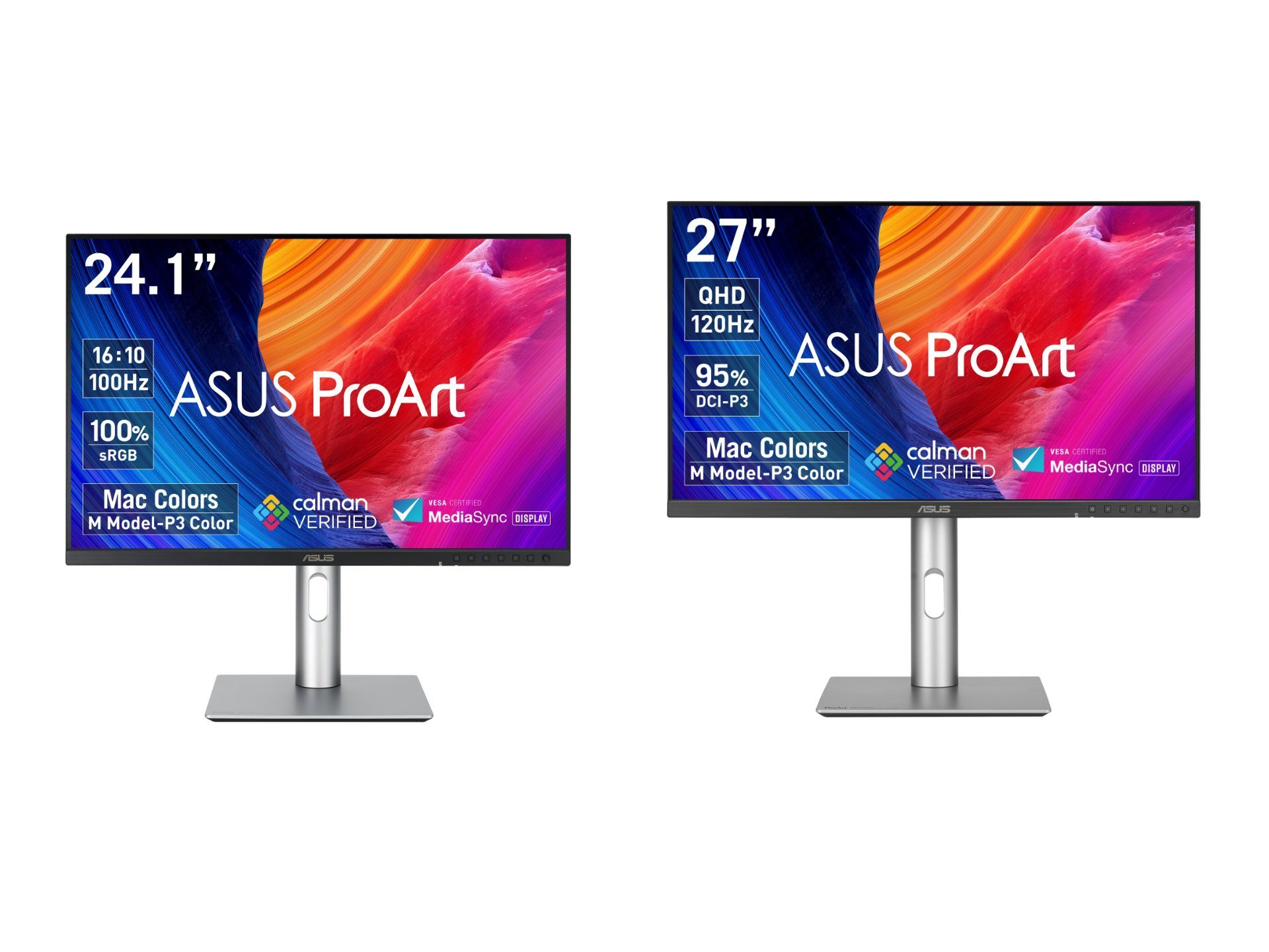 ASUS、Mac連携を強化したプロ向けディスプレイ「ProArt Display」第2世代モデルを発売