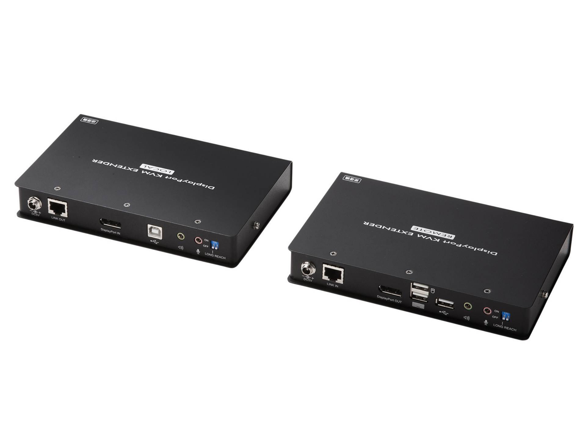 【4月SALE】 150m延長可能なUSB対応KVMエクステンダー KVMエクステンダー 150m |USB延長・USB遠隔操作・フルHD・VGA-EXKVMU