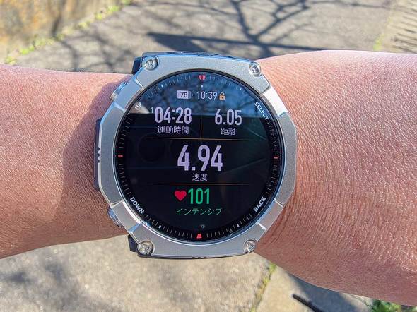 Amazfit T-Rex Ultra 2 �X�}�[�g�E�H�b�` �A�E�g�h�A �^�t�l�X �_�C�r���O