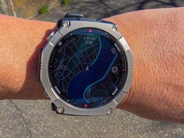 Amazfit T-Rex Ultra 2 �X�}�[�g�E�H�b�` �A�E�g�h�A �^�t�l�X �_�C�r���O