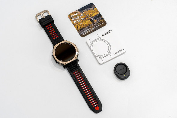 Amazfit T-Rex Ultra 2 �X�}�[�g�E�H�b�` �A�E�g�h�A �^�t�l�X �_�C�r���O