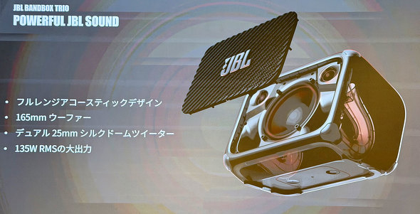 GREEN FUNDING JBL BandBox Trio Solo Bluetooth �X�s�[�J�[ �o�b�e���[ �M�^�[