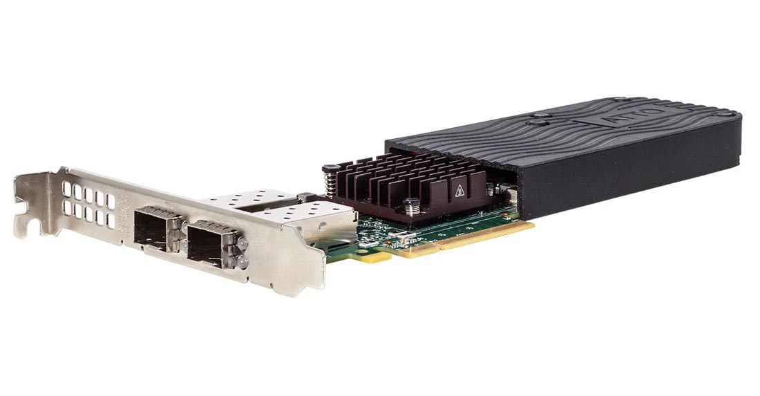 ATTO、最大100Gbps接続に対応したPCIeネットワークカード - ITmedia PC
