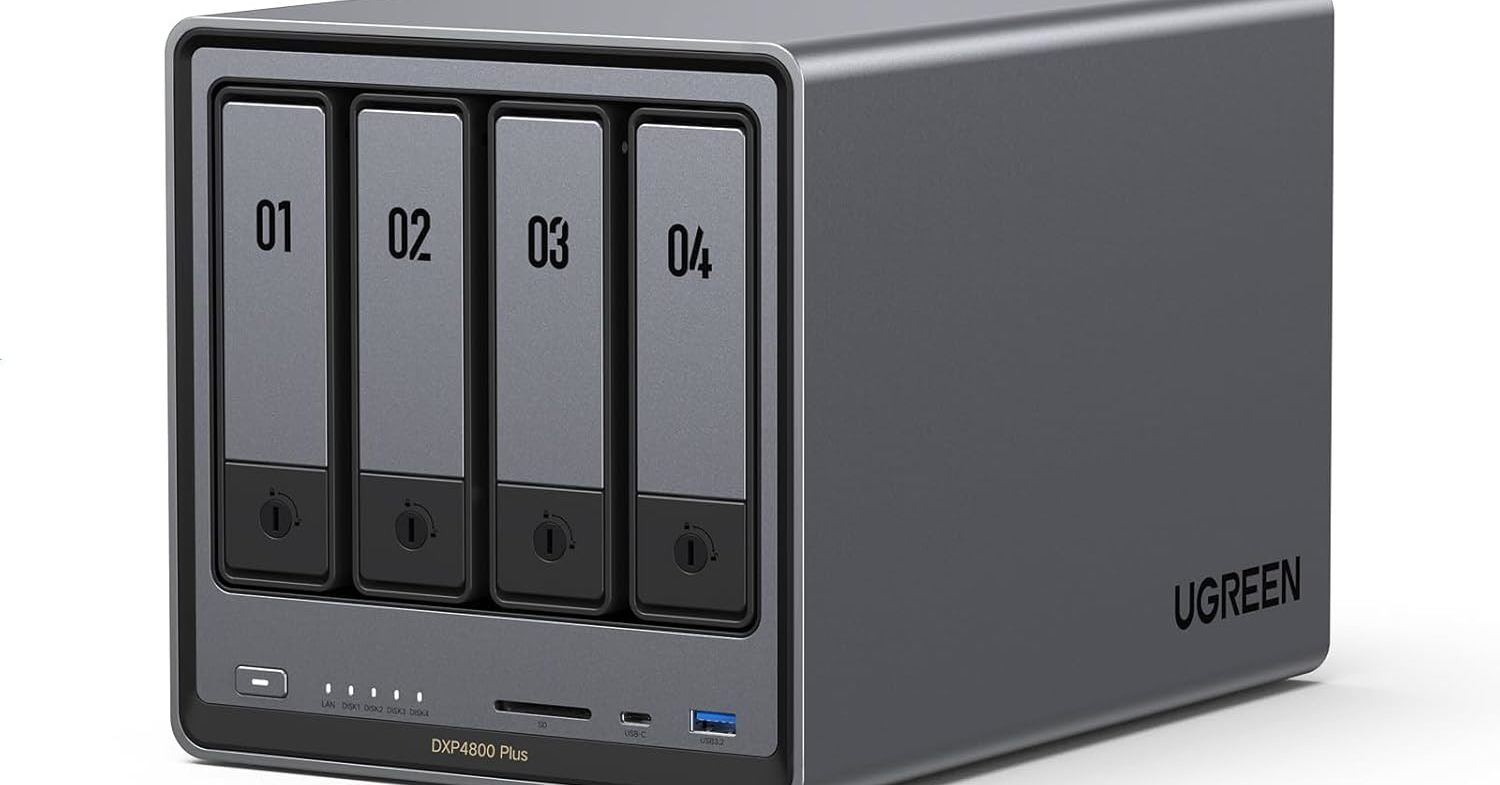 UGREEN NAS DXP4800 Plus」がタイムセールで15％オフの8万9990円に