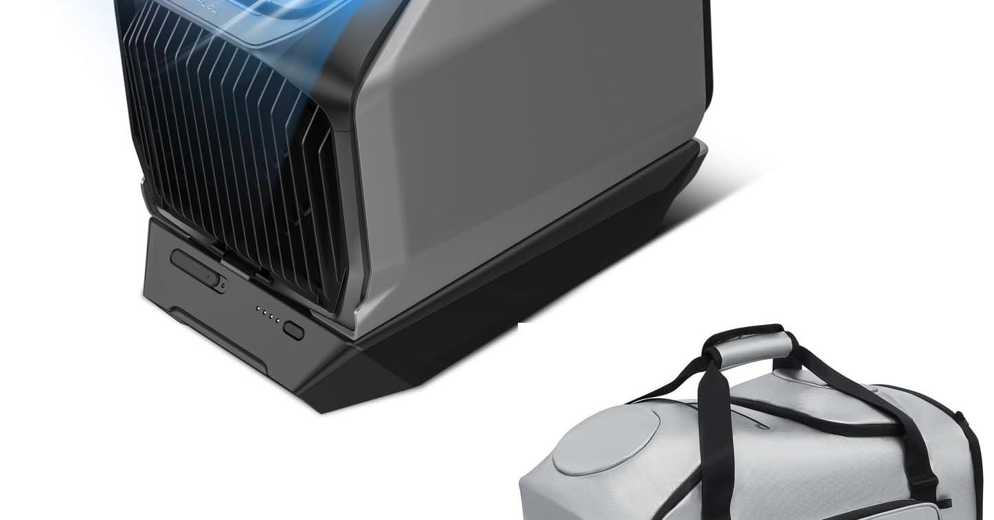電源のない車中泊を快適にする「EcoFlow WAVE 3 ポータブルエアコン 3
