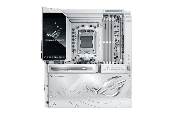 �uROG CROSSHAIR X870E GLACIAL�v�̐��i�摜
