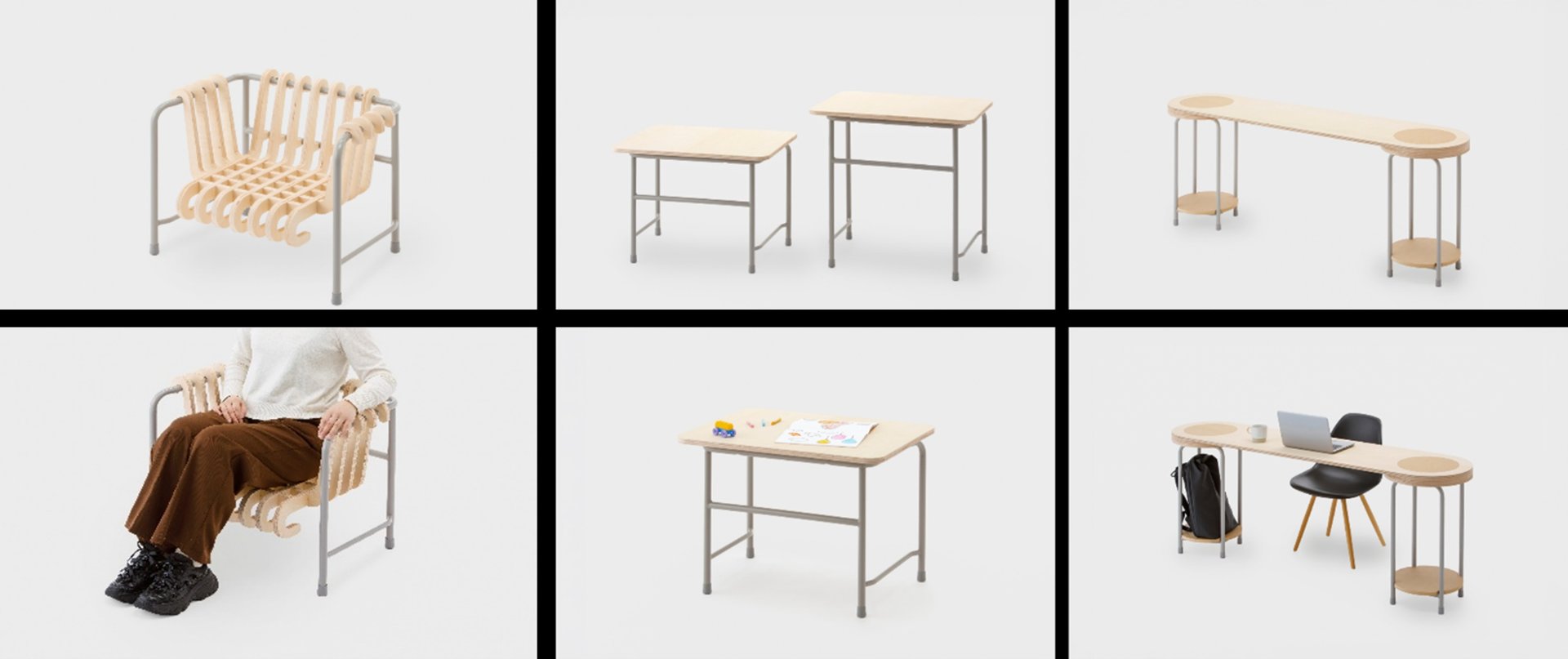 [ITmedia PC USER] カインズ、コクヨと共同開発したDIY家具を発売 学校の机や椅子のフレームを再構成