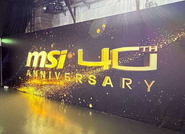 Micro-Star International MSI COMPUTEX TAIPEI 2026 40���N ��p ��k