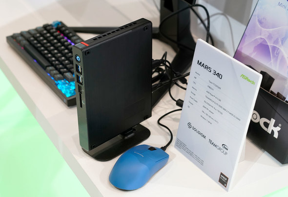 COMPUTEX TAIPEI 2026 ASRock �����^ �f�X�N�g�b�vPC Mars 340 Ryzen AI