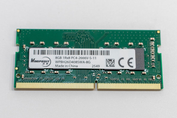 ��������Wooposit����8GB PC4-2666��1����������Ă���