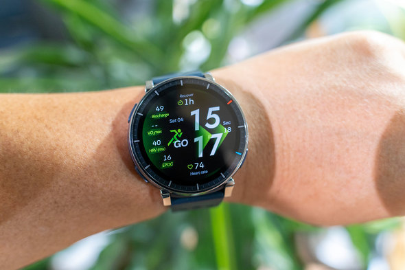 Amazfit Active 3 Premium �X�}�[�g�E�H�b�` �����j���O �~�h�� �����i�[ ���[�g
