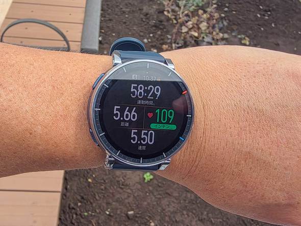 Amazfit Active 3 Premium �X�}�[�g�E�H�b�` �����j���O �~�h�� �����i�[ ���[�g