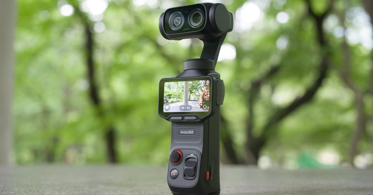 [ITmedia PC USER] ライカ共同開発の2眼ジンバル「Insta360 Luna Ultra」レビュー 12倍望遠、画面分離ギミックを持つ片手8Kカメラ